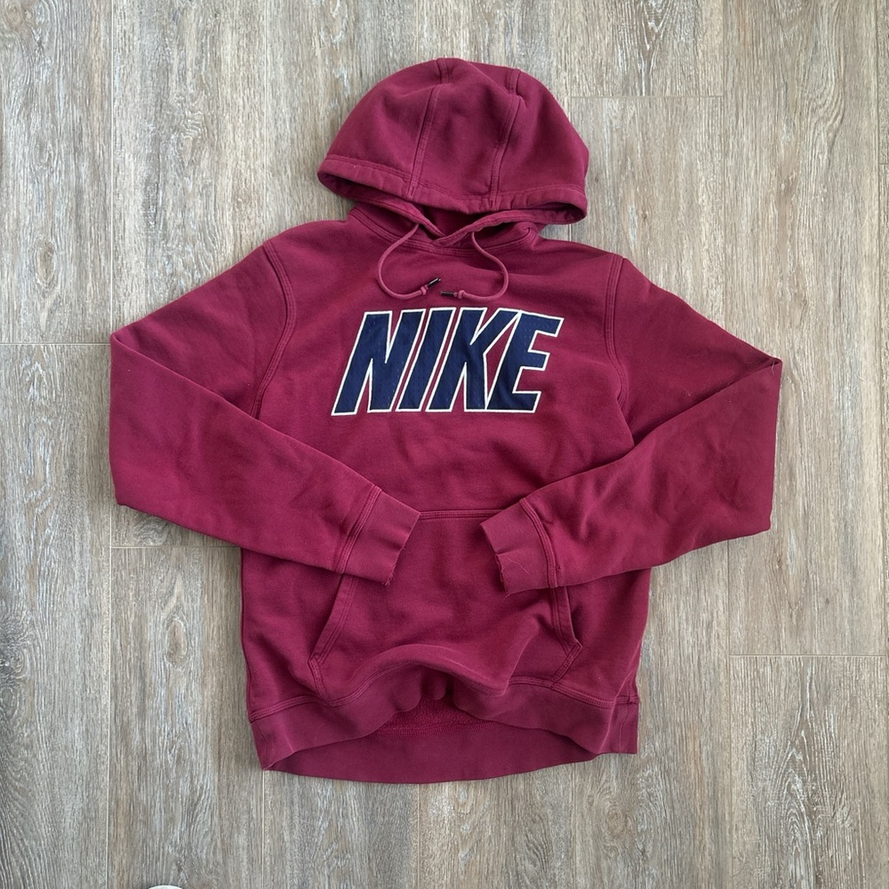 Nike Red Sweatshirt Hoodie Pullover